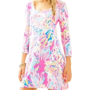 Lilly Pulitzer Devon Dress Tiki Pink